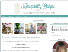 Tablet Screenshot of housepitalitydesigns.com